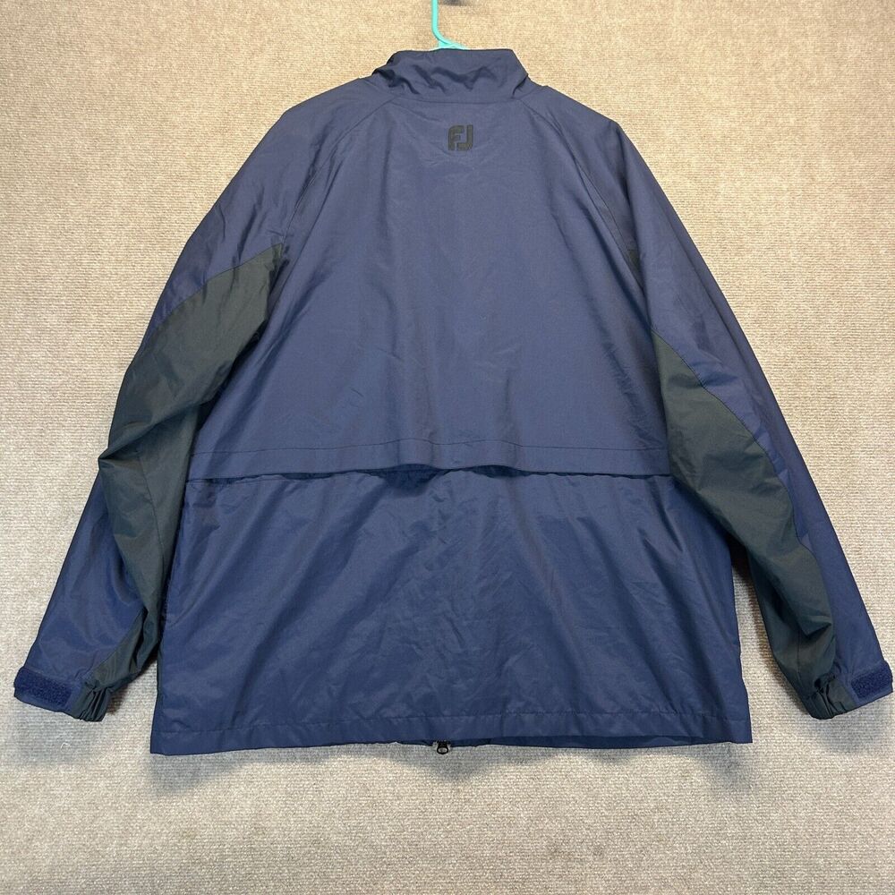 FootJoy Dryjoys Golf Jacket Womens Large Navy Full Zip Mesh Lined Rain Wind Vent - Picture 12 of 14